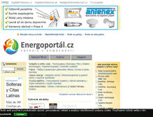 Tablet Screenshot of energoportal.cz